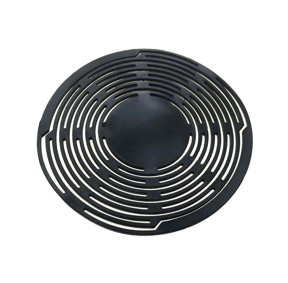 Silicone wine bottle carrier and trivet, set of 2